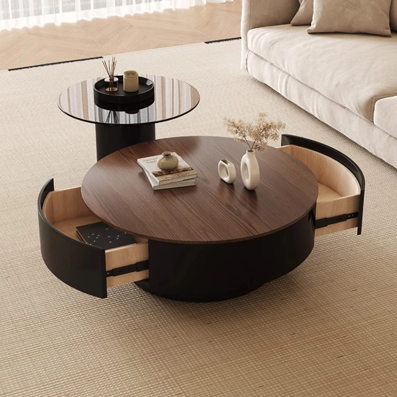 Ornaments Vintage Coffee Table Display Hardcover Unique Japanese Coffee Table Round Design Mobili Per La Casa Home Furniture