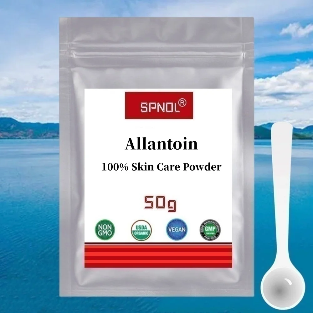 50-1000g Allantoin Powder For Skin Whitening And Beauty