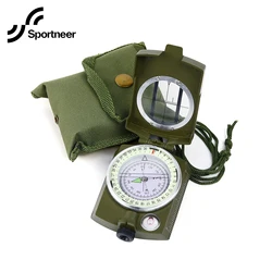 Sportneer Compass Hiking Compass Navigation Waterproof Shockproof Military Compass for Climbing Biking Exploring Geology Outdoor