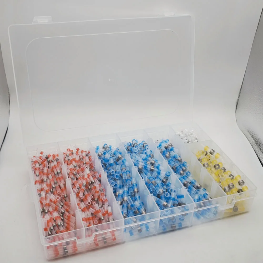 

800PCS Solder Seal Wire Connectors, Heat Shrink Wire Connectors, Insulated Waterproof Wire connectors Wire connectors kit