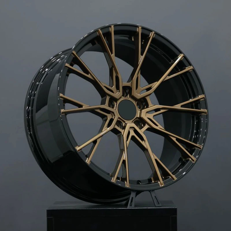 Two-Tone Forged Alloy Rims Bright Black Bronze New 30mm for F10 2012