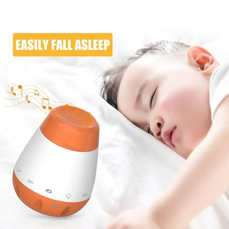 

J15U Baby White Noise Sound Machine Music Soothing Toy Infants Sleep Helper Therapy baby sound machine sleep machine monitor