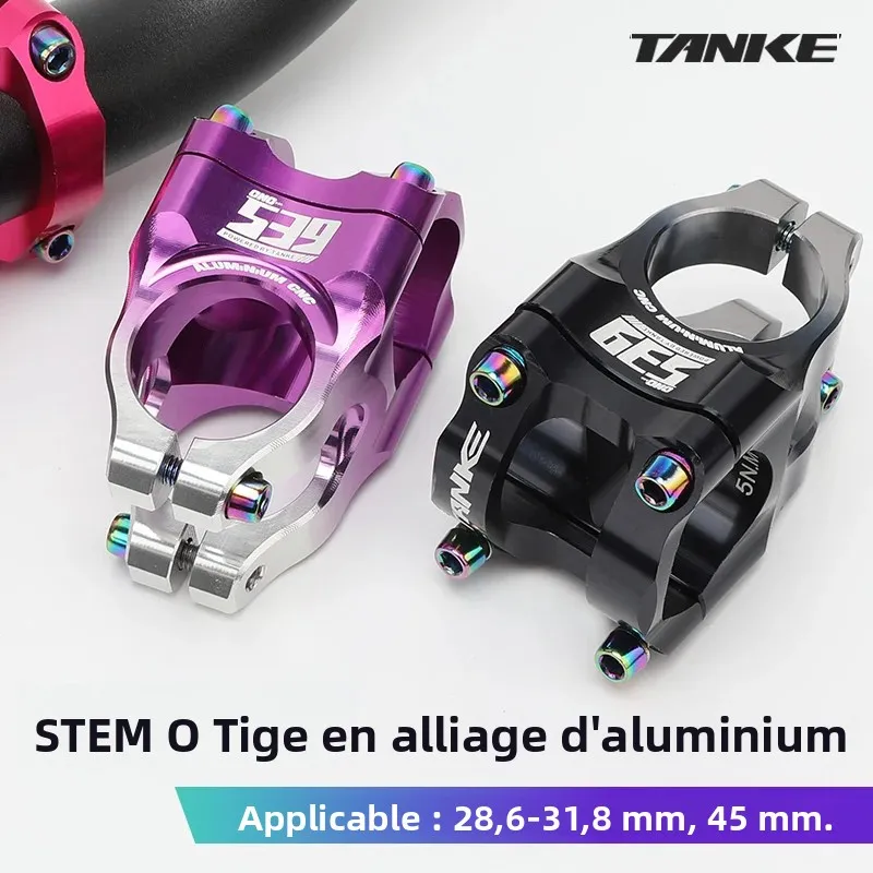 TANKE vtt tige de puissance vélo de route pont de vélo de montagne puissance courte 35mm tige guidon Table tige réglable Riser 31.8 cyclisme