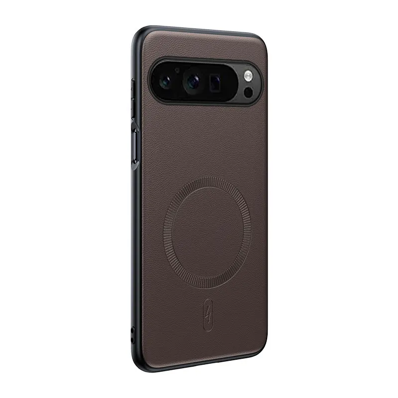 Für Pixel 9 Hülle Magnetische Leder-Schutzhülle für Google Pixel 9 Anti-Fingerabdruck Rutschfeste PC+TPU – Detail 4