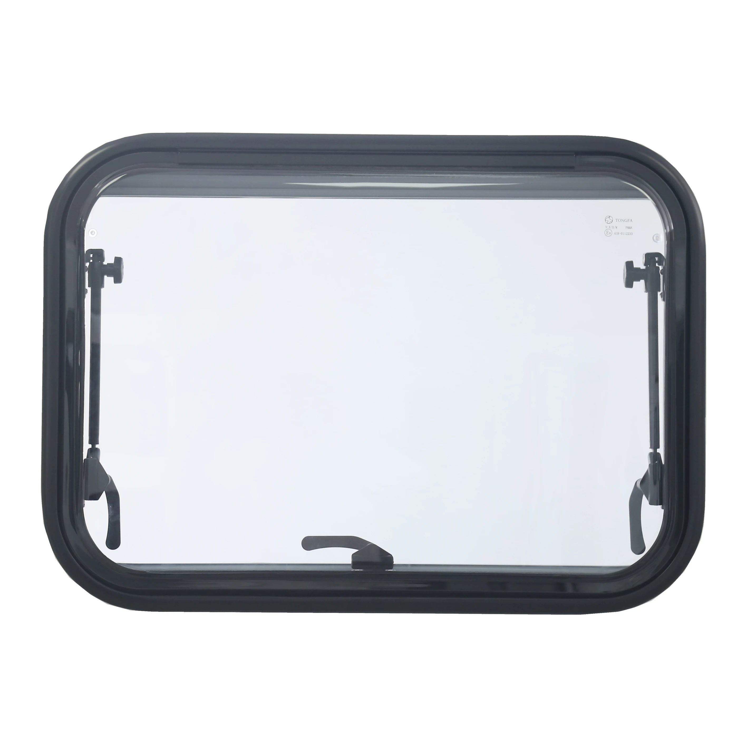 

2024 Double Glaze RV Exit Window,Camper Window with Coating Shade & Screen Window, RV Push Window with Trim Kit Fit
