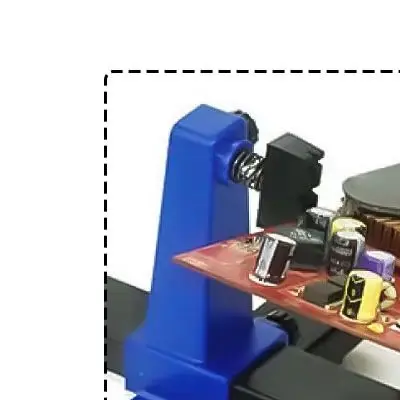 Adjustable 0-300mm PCB Holder Stand 360 Rotation Clamp For Soldering Iron Circuit Board Fixing Tool Metal ABS Welding Accessorie