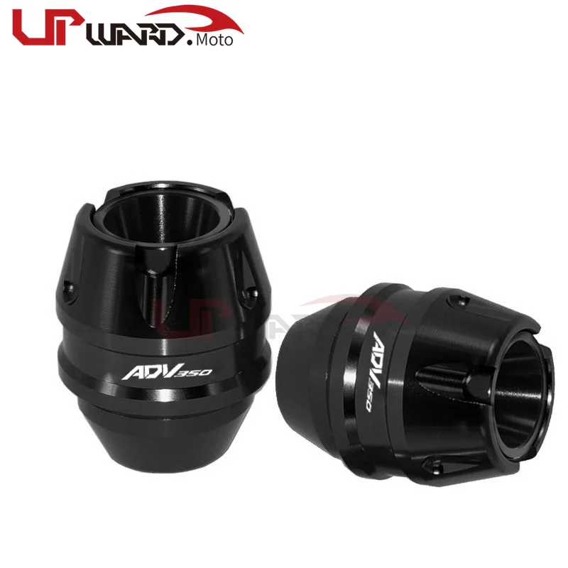 شعار ADV350 دراجة نارية الجبهة شوكة الخمار السقوط حامي الإطار العادم المنزلق الحرس صالح ل adv350 ADV 350 2021 2022 2023