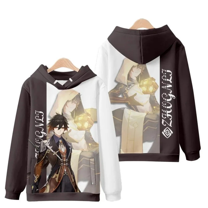 Genshin Impact Hoodie para crianças, Nahida Cosplay Costume, Streetwear para meninos e meninas, roupas Y2K, moletons para menina