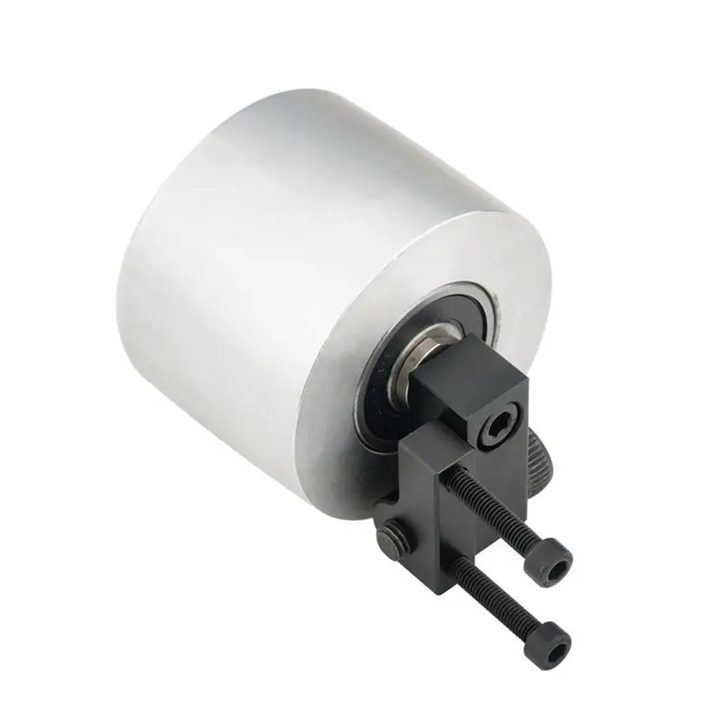 a76i-belt-grinder-aluminum-wheel-deflection-wheel-woodworking-diy-aluminum-alloy-drive-wheel-deflection-wheel-assembly