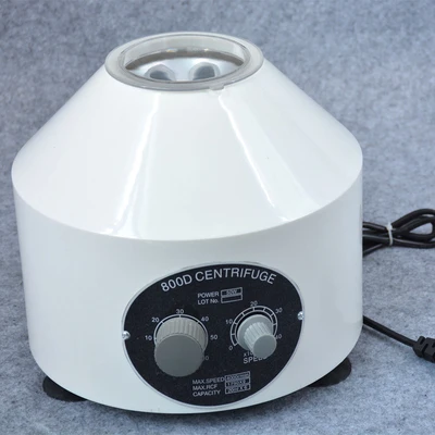 800D Laboratory Electric Centrifuge Medical Practice Machine Lower-speed Desktop Centrifuge With Timer  4000RPM