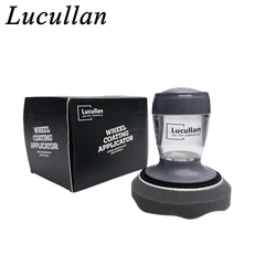 Lucullan All-in-One Tire Shine Applicator Wax Dispense Sponge Kit For Tire Dashboard Plastic Dressing