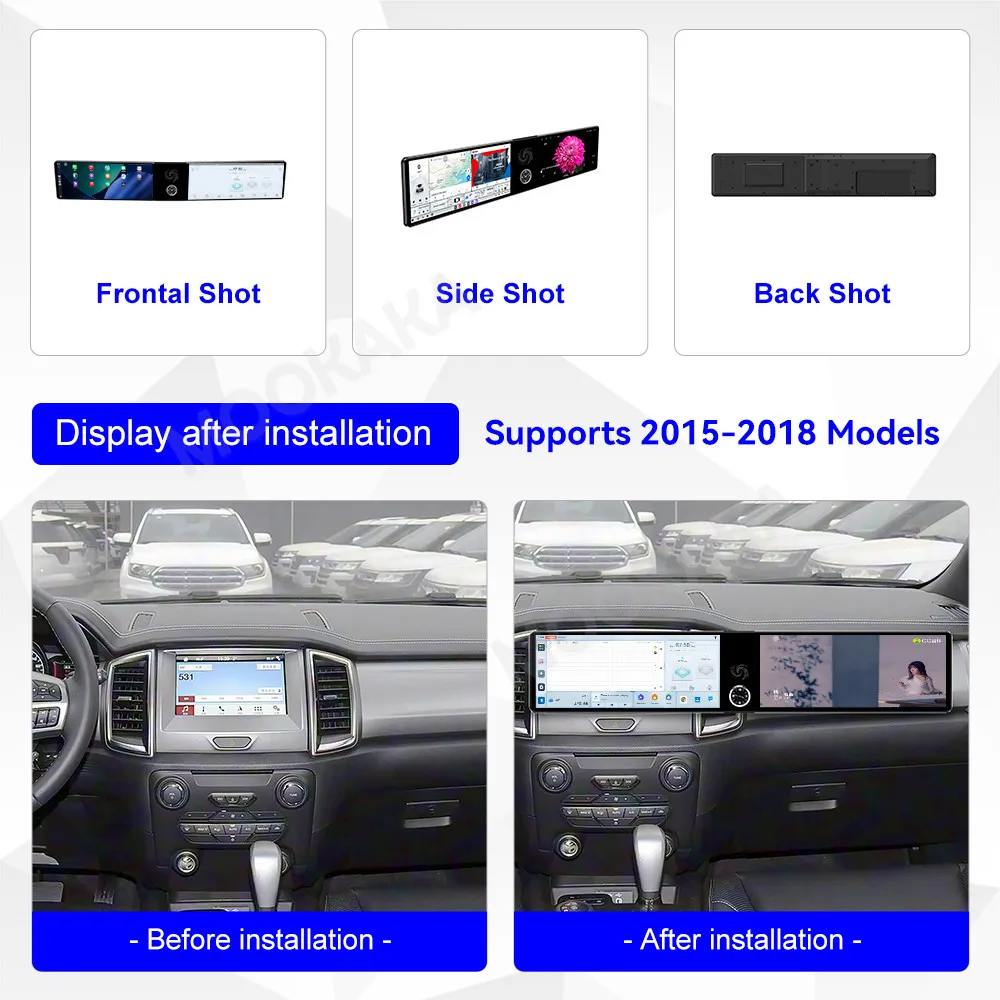 

Для Ford Everest Ranger 2015-2018: Android автомагнитола, мультимедийная система, беспроводной Carplay, стерео, GPS-навигация, головное устройство