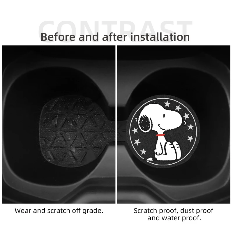 Snoopy Car Cup Coasters 6