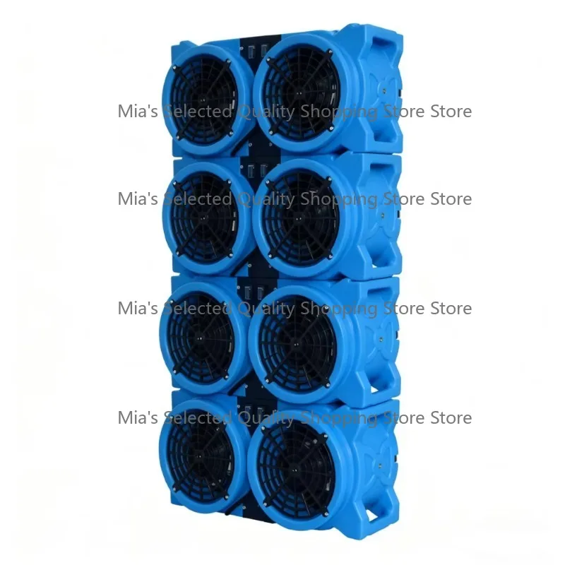 New air Mover Axial Fan Two Fans with Brackets Daisy Chain ETL CE SAA High CFM for Drying restoration Made in China and Thailand