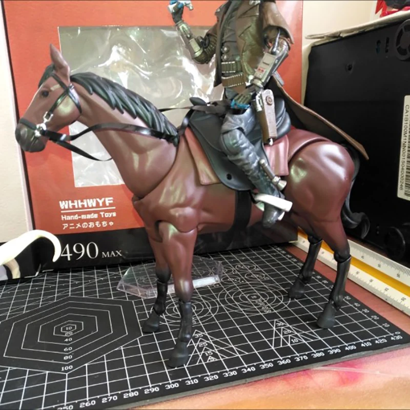 2023 New In Stock Horse Figure Anime Animals Action 1/12 Movable Horse For Figma Dolls Toy Model Place The Gifts