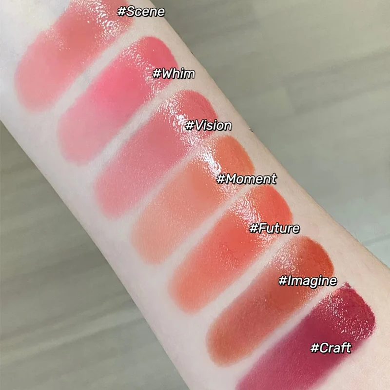 Sanduhr-Flüssigpulver-Rouge, natürlicher Glanz, hält keine Spuren, Concealer, schwarzer Augenringe, Akne-Concealer, praller, fester Lippenstift