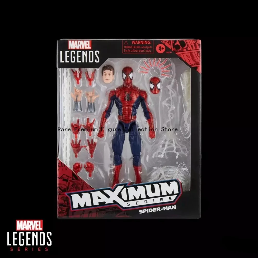

Оригинальная фигурка Marvel Legends Spider-Man Parker Big Eyes Deluxe Edition, 6-дюймовая подвижная коллекционная модель