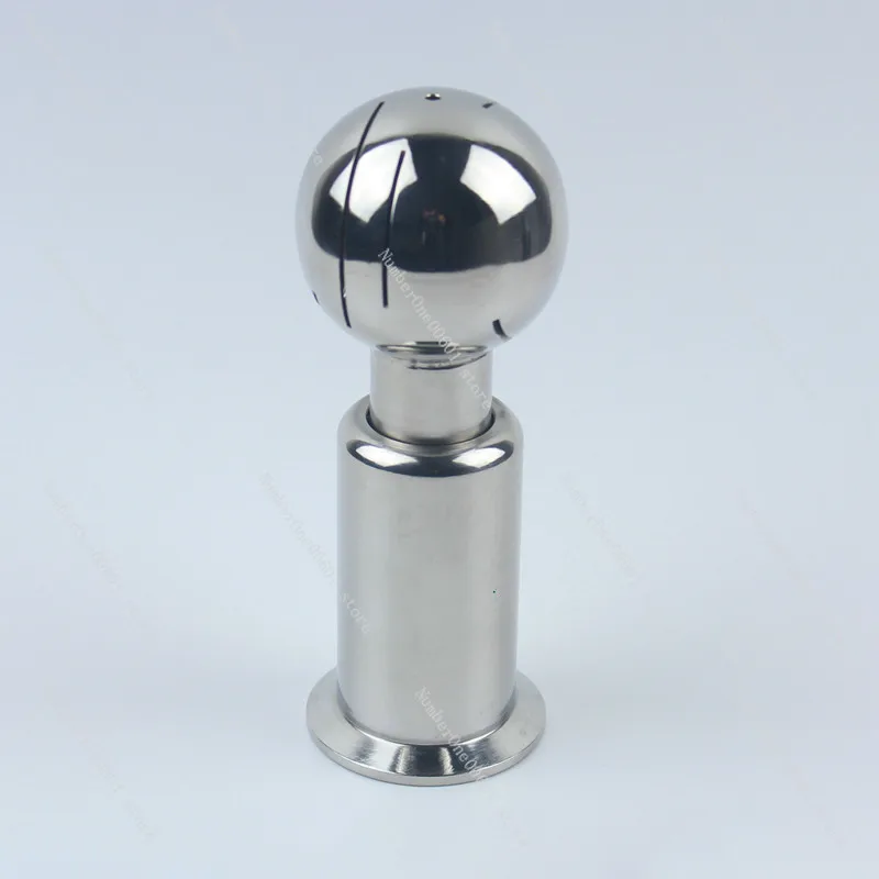 One Pcs DN10-DN50 Thread Female Stainless Steel Sanitary Fix/Rotary Spray Ball Tank Cleaning Ball Bathroom Tools Quick-connect