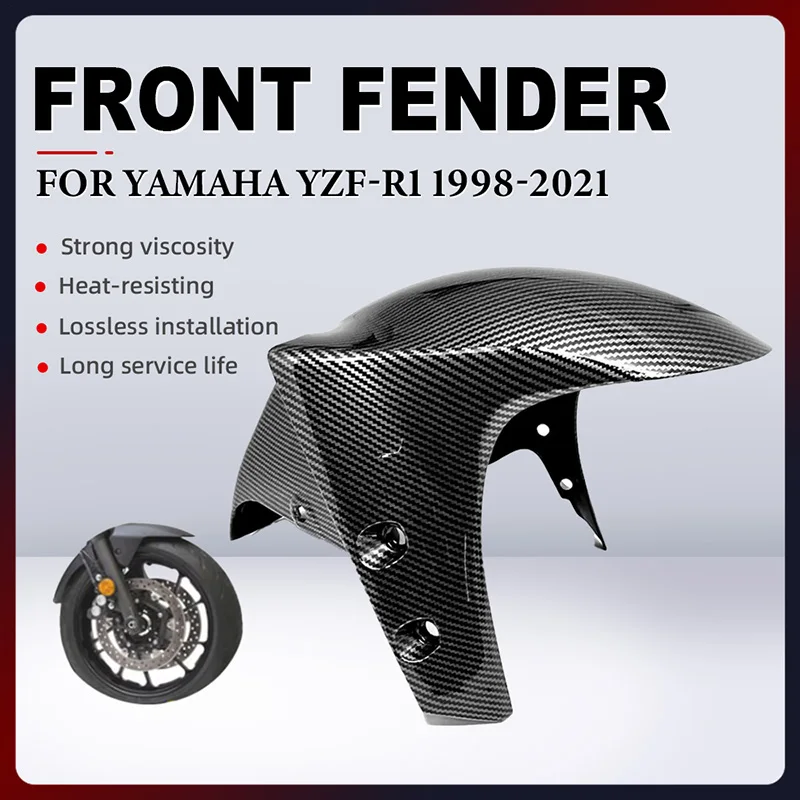 

Front Rear Tire Wheel Fender For Yamaha YZF-R1 YZFR1 YZF R1 1998 1999 2000 2001 Motocycle ABS Plastic Mudguard Splash Guard