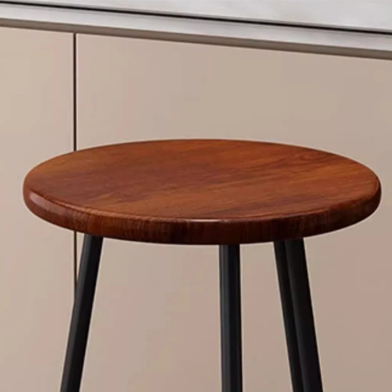 الشمال المنزل كرسي طويل الساق مصمم جميلة الداخلية الحد الأدنى كراسي بار مريح المعادن sillas الفقرة اسلا دي cocina الأثاث #6