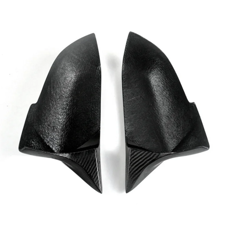 

AS-Real Carbon Fiber Side Rear View Mirror Cover Trim Side Wing Mirror Caps For BMW 1 2 3 4 Series F20 F30 F22 F32 X1 E84 Parts