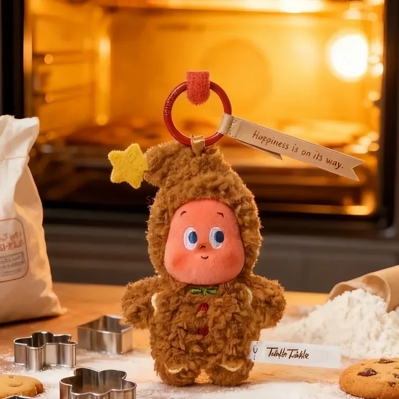 

POP MART мерцает мерцает вкусные моменты слепая коробка запеченное печенье плюшевая подвеска яркие модные игрушки декоративный подарок