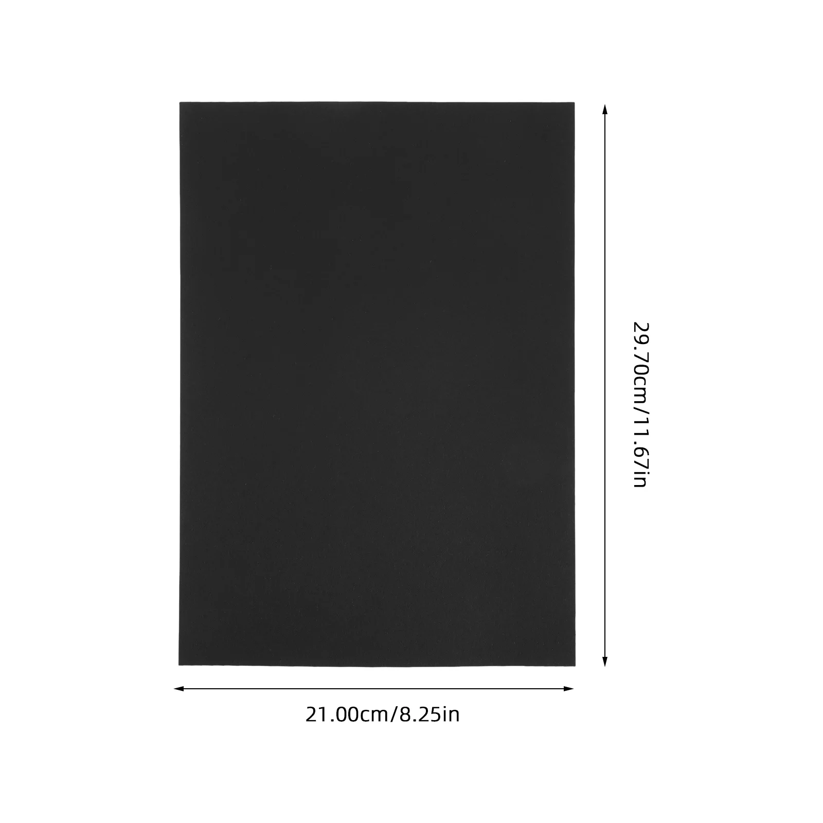 50 قطعة بطاقة سوداء الأسهم A4 ورقة سميكة DIY بها بنفسك صياغة سكرابوكينغ بطاقة صنع زينة الهالوين لوازم ورق الحرف