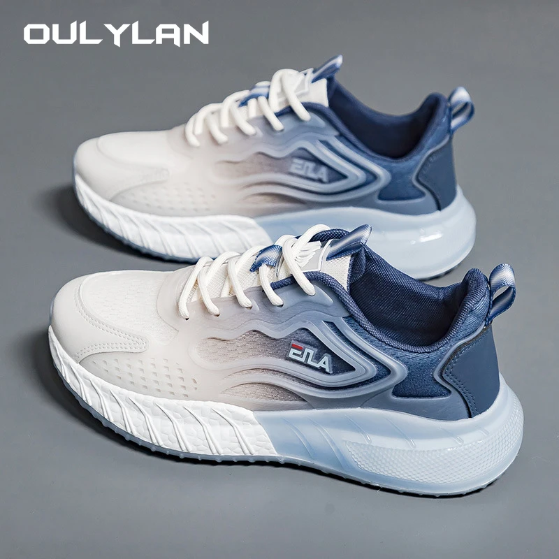 Couple Summer Sneakers for Men Women Dynamic Foam Running Shoes Outdoor Casual Shoes Student Women's Thick soled Breathable Shoe