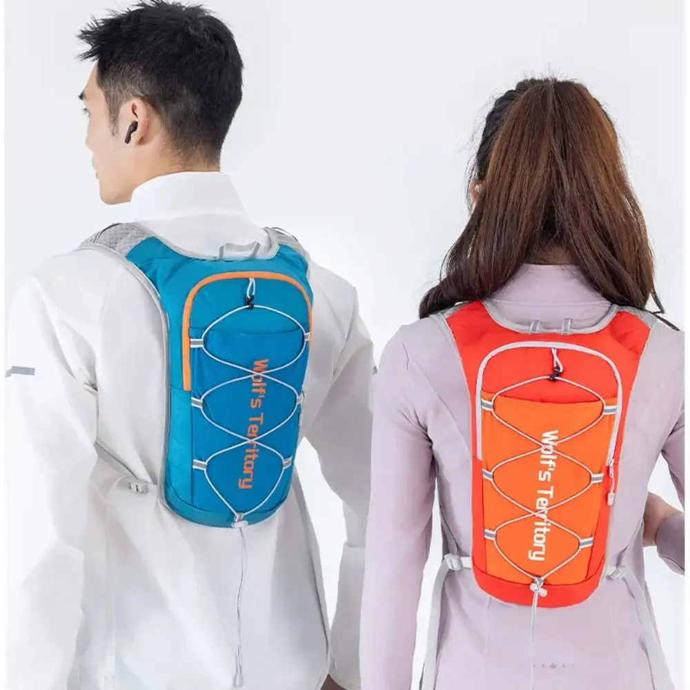 Breathable Sports Marathon Backpack Waterproof Multiple Pockets Ourdoor hiking backpack Nylon Material Adjustable