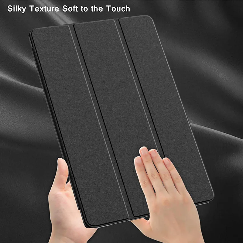 New For Lenovo Tab P12 Case 12.7 inch 2023 Folding Stand Magnetic Soft TPU Back for Lenovo Xiaoxin Pad Pro 12 7 12.7 Case Tablet