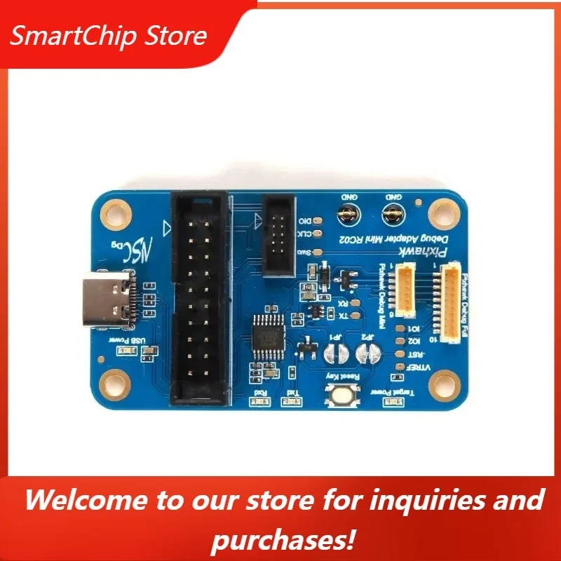SmartChipHolybro Debug & Firmware Update Adapter, Compatible With Pixhawk 5X 4 Mini, Durandal, Pix32 V5 Flight Controller, USB R