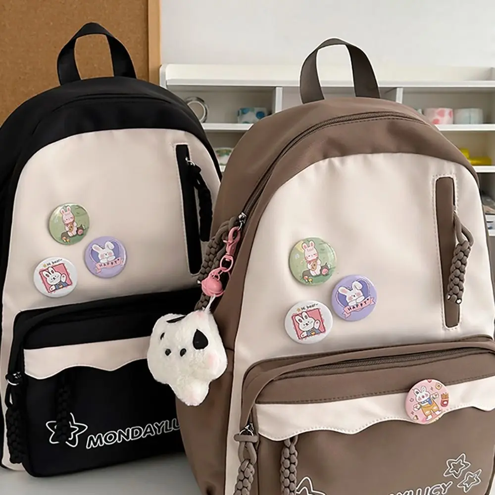 

2024 Japanese Style Backpack Multi-function Large Capacity Doll Handbag Nylon School Bag Student
