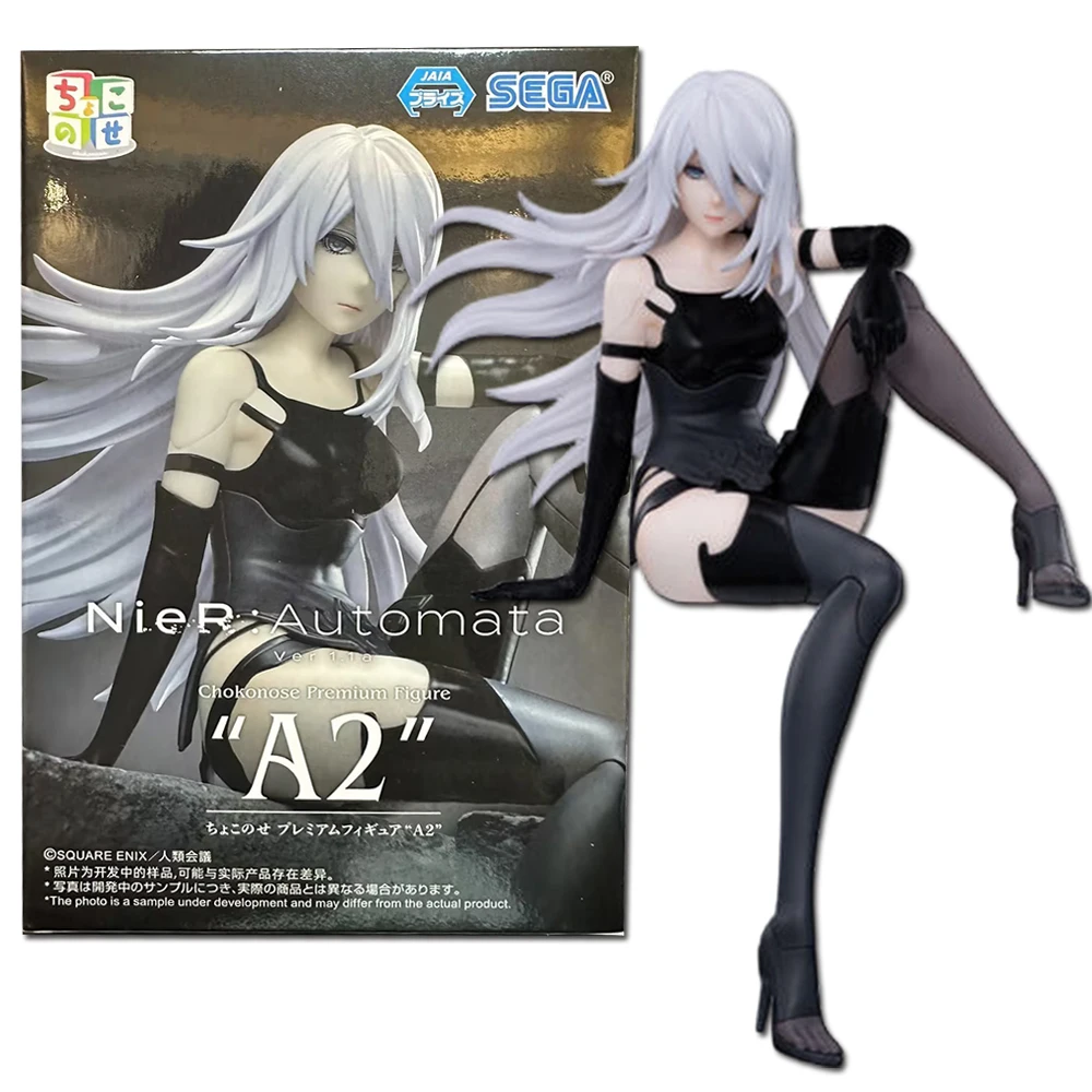 13cm Anime NieR: Automata Yorha Type A No.2 A2 Figure Noodle Stopper Action Figure Toys Hobbies Pvc Model  Collector Gifts