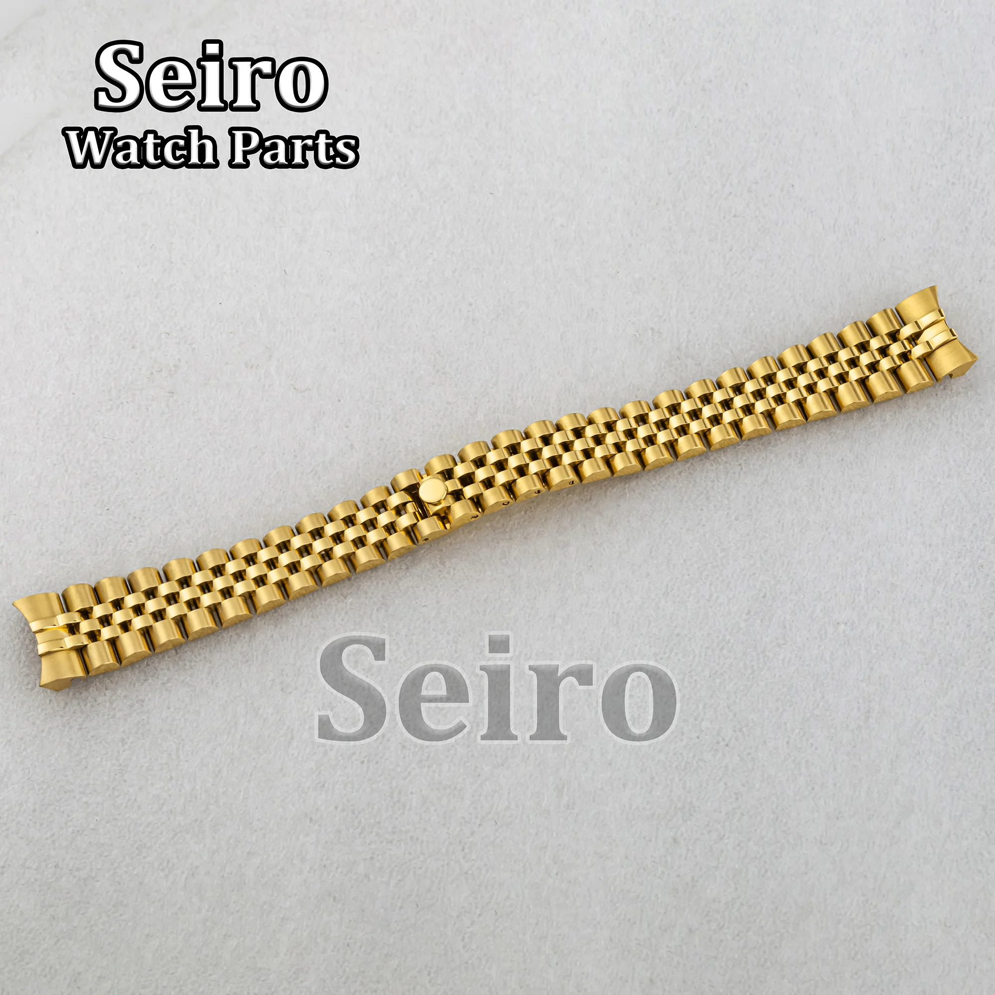 17MM Stainless Steel Watch Strap Jubilee Gold Silver Rose Gold Bracelet Watchband for Women Datejust Watch Accessories Parts