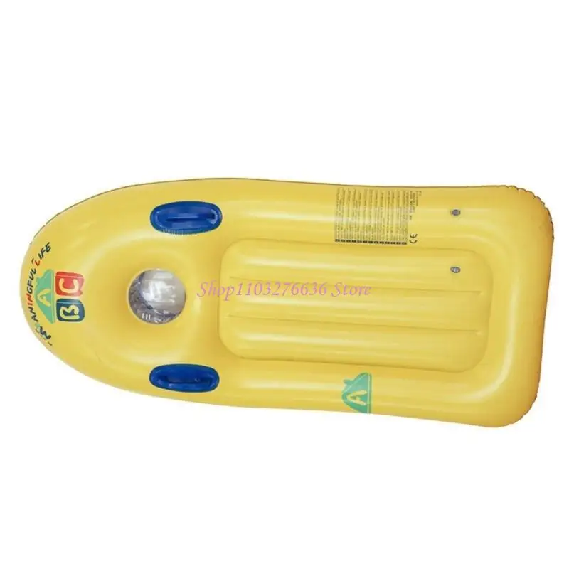 R6FD Large Floating Pad For Toddlers With Reinforced Chambers Perfect For Summer Pool