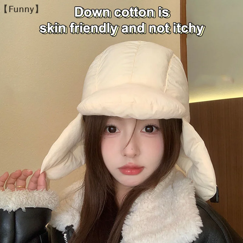 [مضحك] قبعة ركوب الدراجات في الهواء الطلق للنساء متعددة الاستخدامات وخفيفة الوزن ودافئة بالاكلافا لفصل الشتاء وحماية الأذن من البرد قبعة Lei Feng