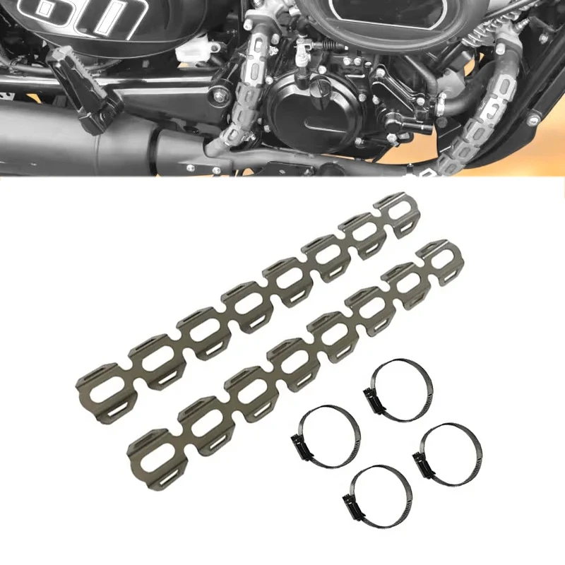 

For BMW R1200GS LC ADVENTURE F800GS F700GS F850GS Motorcycle Exhaust Heat Shield Wrap Muffler Pipe Cover Heel Guard Protection