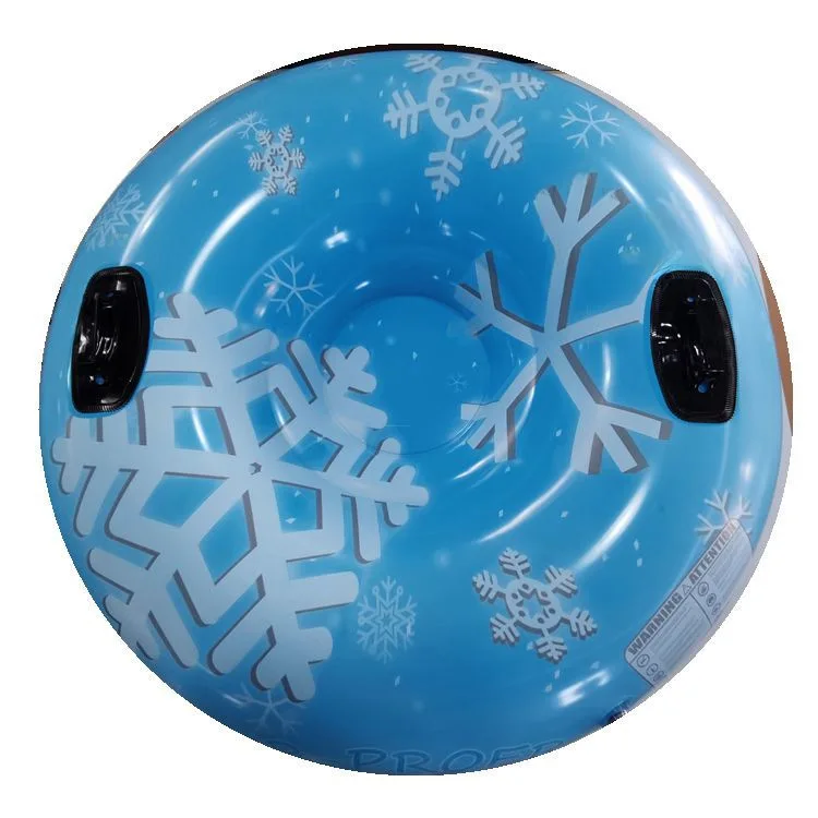 Factory in stock direct supply inflatable ski ring cold-resistant chemical pad adult PVC ski ring foldable