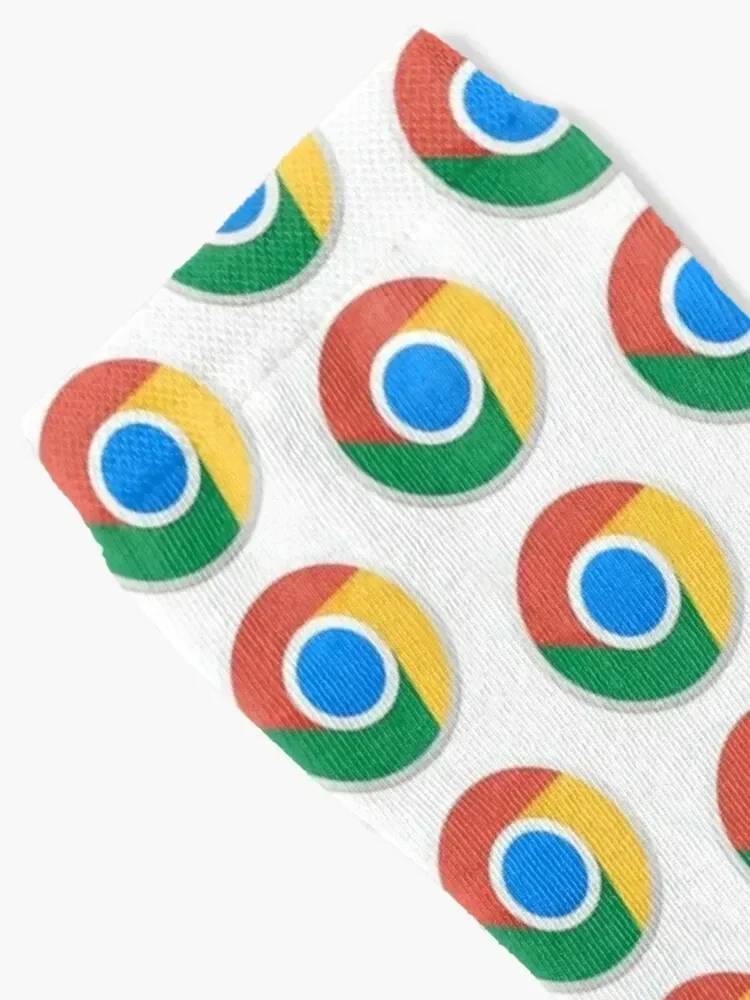 Google Chrome Socks snow Lots Socks For Women Men's