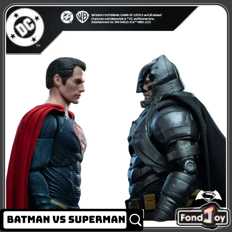 

Pre Sale Genuine 1/9 Scale Fondjoy DC Hero Batman V Superman BVS Deluxe Set Anime Action Figure Collectible Model Movable Toy