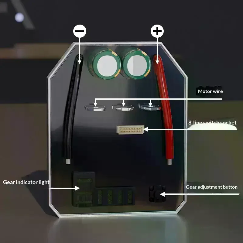 

1 шт., электроинструмент, 50 А, плата контроллера электрического ключа, алюминиевый корпус, бесщеточный литиевый переключатель скорости, плата электрического гаечного ключа
