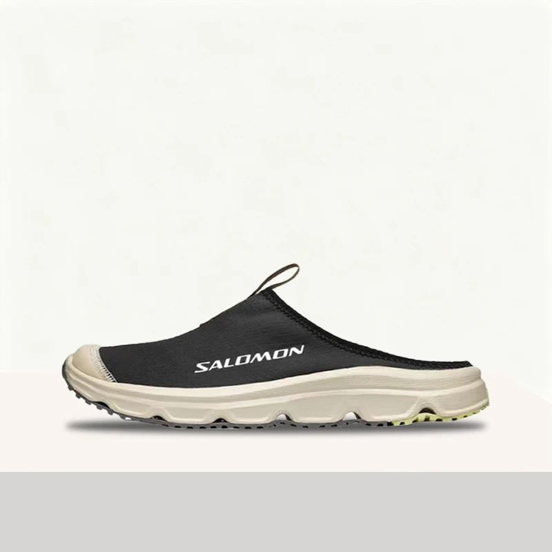 Salomon Rx Slide 3.0 CANVAS: Lightweight, Breathable, Versatile Casual Slippers for Everyday Wear (Unisex)  Black L47298400