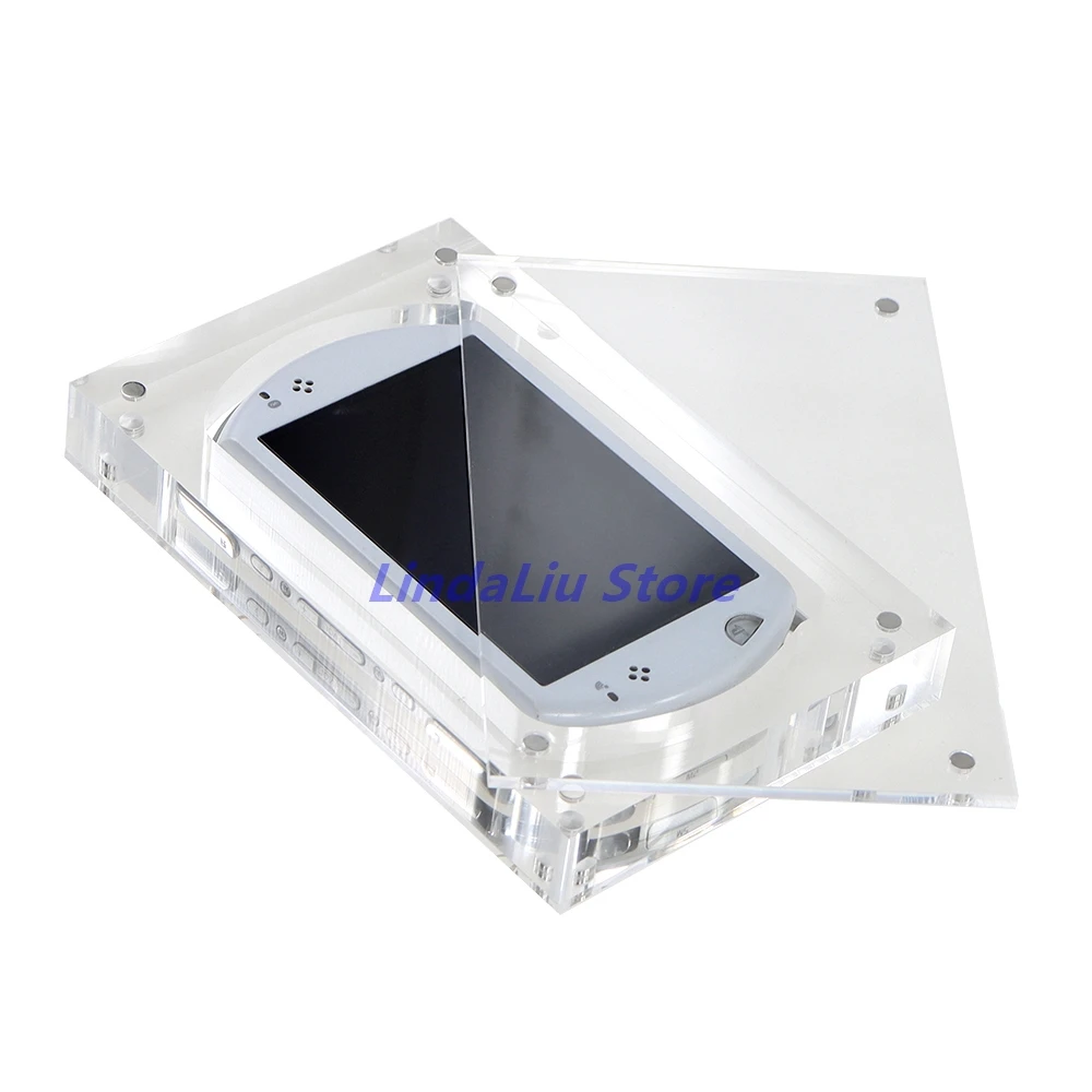 PSP Go 게임 카세트 상자 용 아크릴 상자 디스플레이 보호 케이스 PSP GO 용 높은 투명 케이스 아크릴 상자