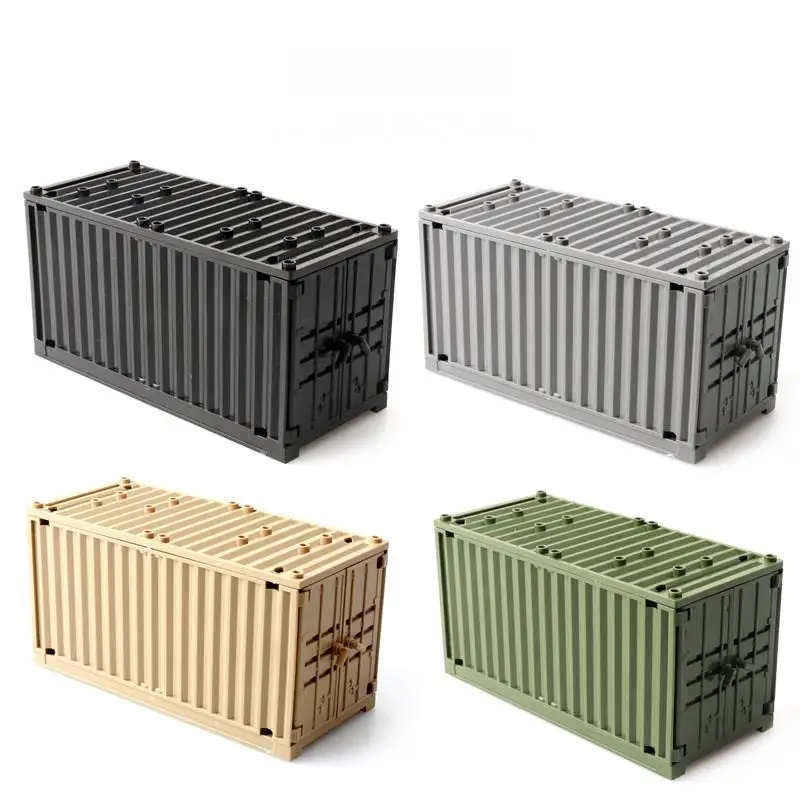 Ensemble de briques monobloc, soldats de l'armée de la Seconde Guerre mondiale et équipement SWAT, kit de jouets militaires pour enfants