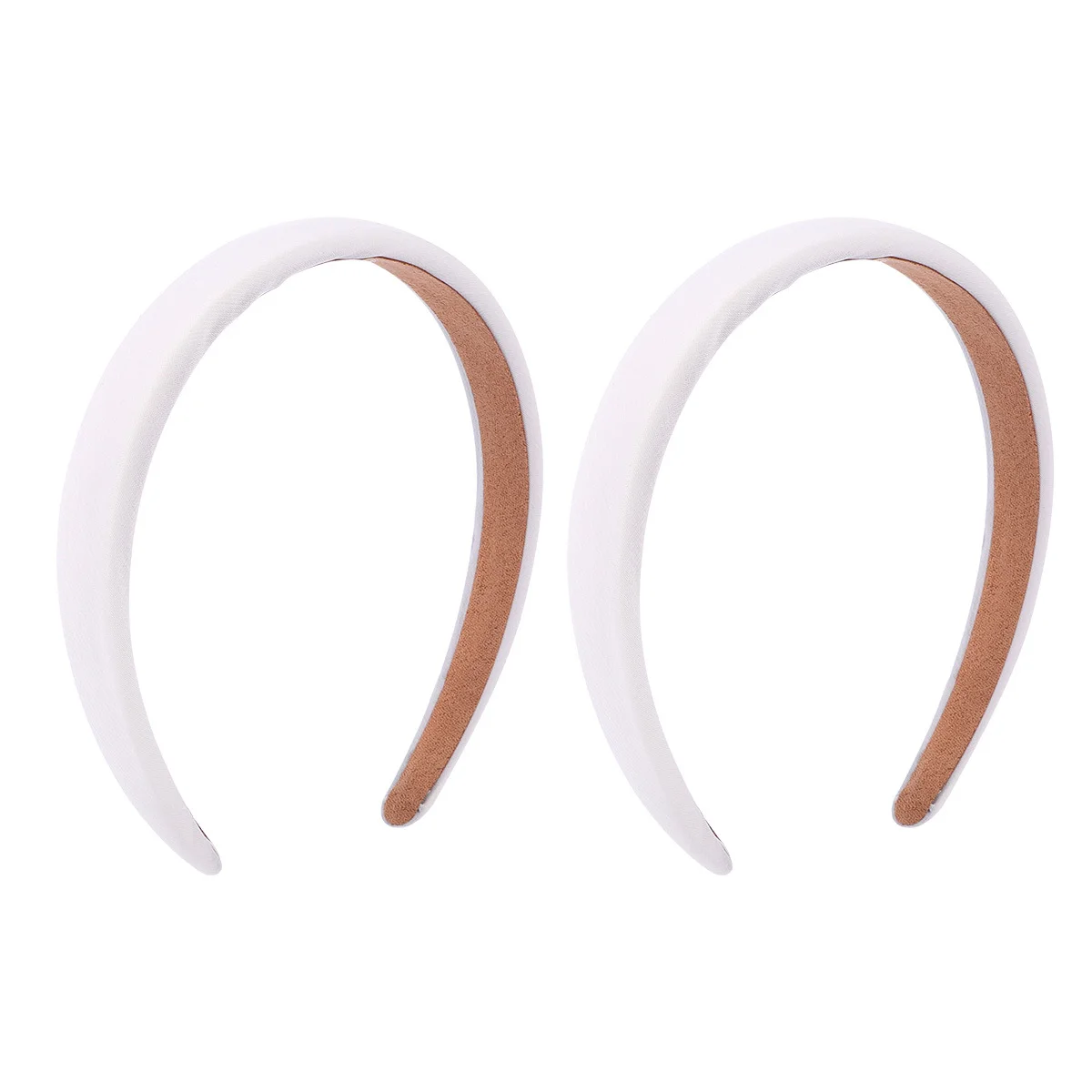 

2Pcs Fashion Headband for Women Sponge Hair Hoop Elegant Lightweight Hair Band Soft Non-Slip Daily Use School Party