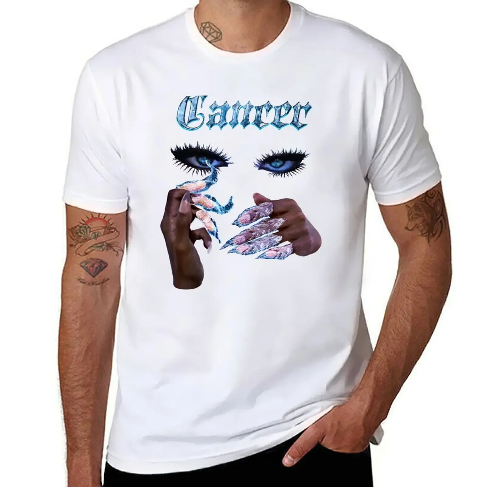 

CANCER AGENDA T-shirt plus sizes Aesthetic clothing sports fans oversizeds t shirts men