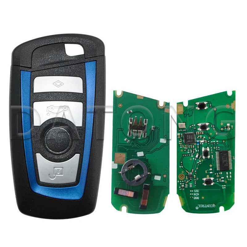 Datong Wereld Auto Smart Key Voor BMW F 1 2 3 4 5 6 7 CAS4 + FEM Systeem 315Mhz/433Mhz/868Mhz ID49 Chip Auto Afstandsbediening Sleutel Keyless Entry