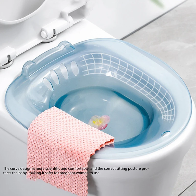 Toilet Sitz Bath Pregnant Women Special Wash Basin Bath Tub Soaking For Pregnant Women Hemorrhoid Patient Care Basin view 4
