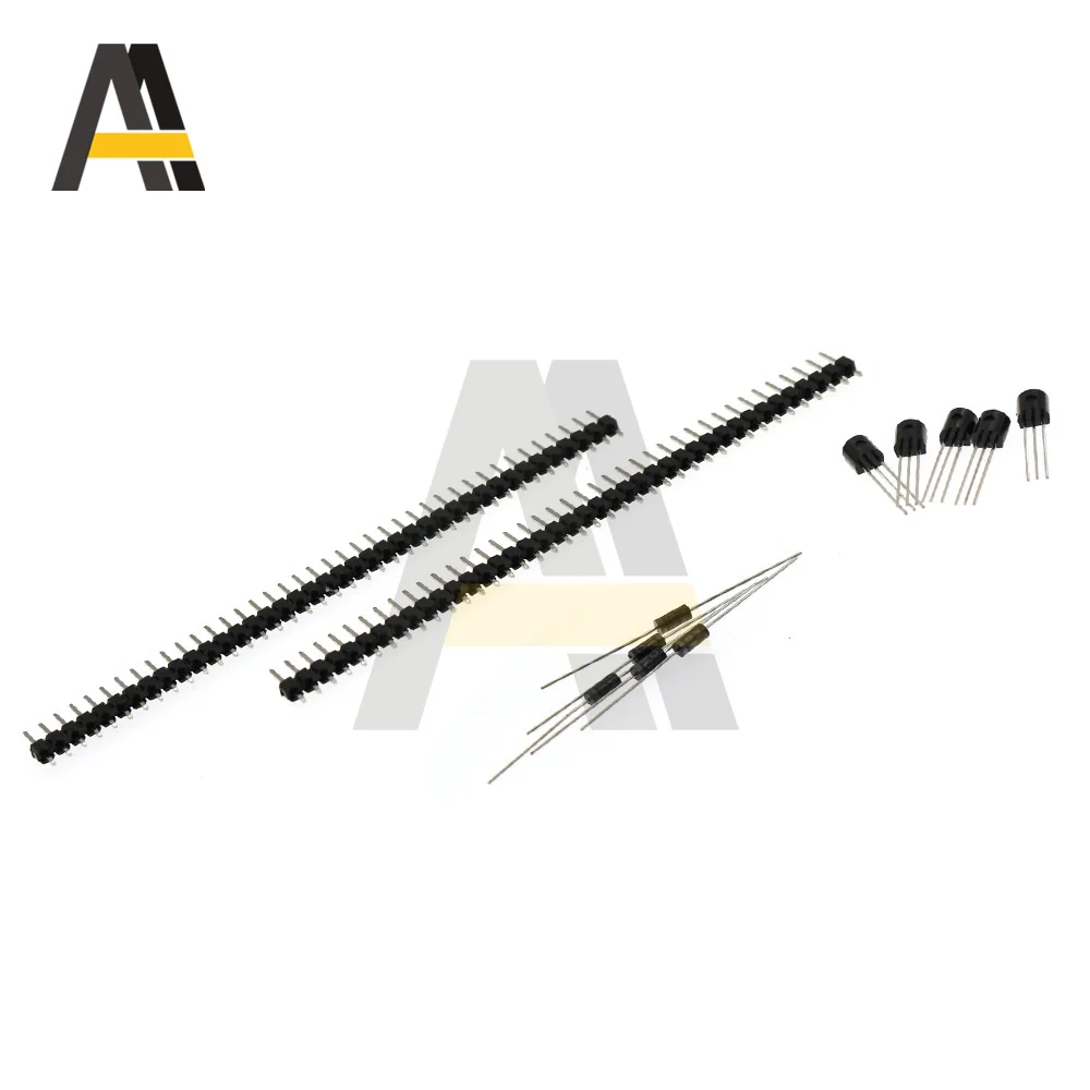 830 Hole LED Buzzer Capacitor Resistor for Arduino Electronic Components Basic Starter DIY Kits more than 200 pcs components