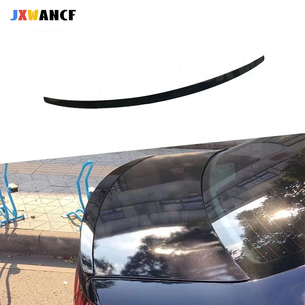 

JXWANCF ABS глянцевый черный автомобильный аксессуар задний спойлер багажника для Volkswagen VW Passat B7 2011-2018 накладка багажника наклейка крылья